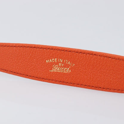 Gucci Aphrodite Leather, Orange, Leather, Shoulder Bag