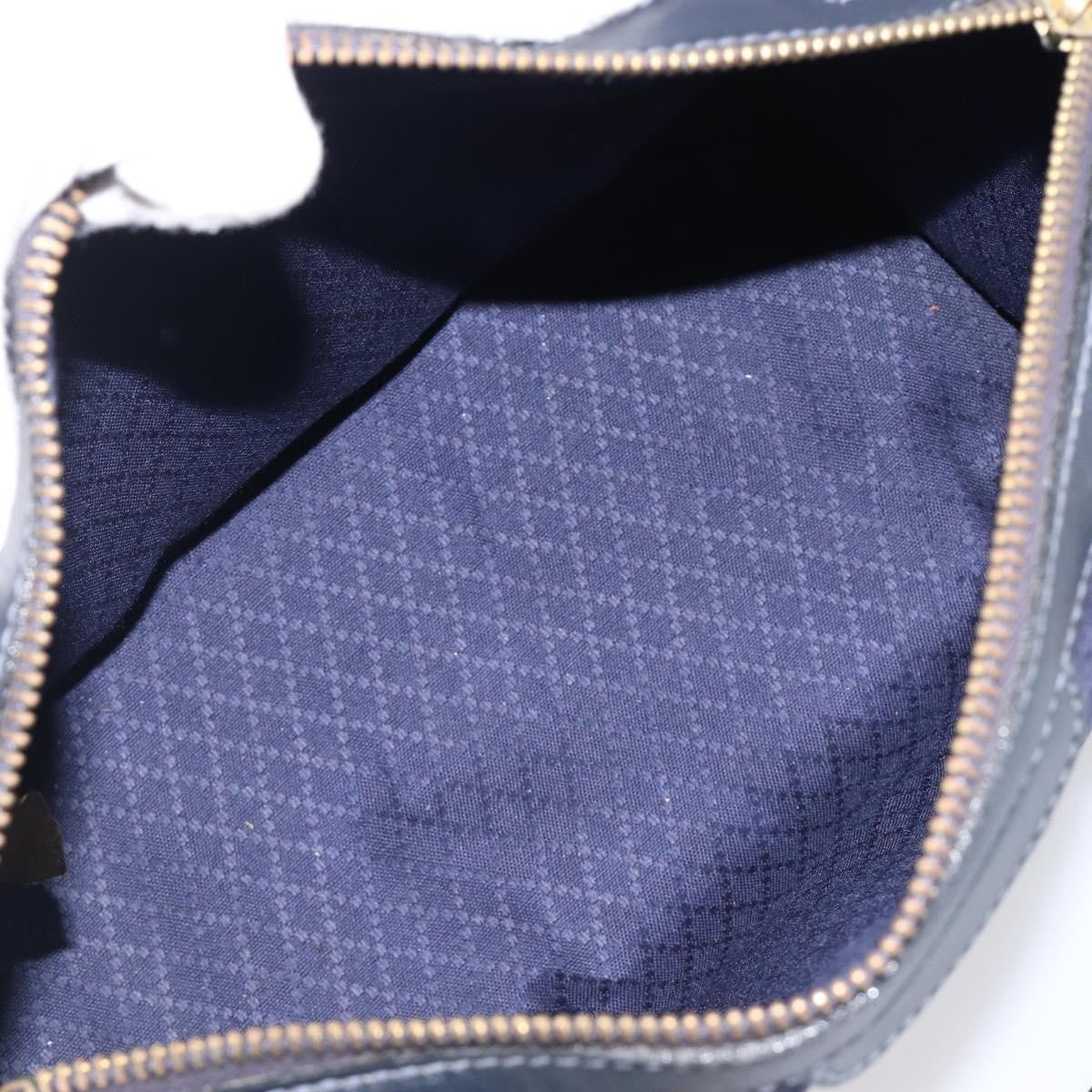 Gucci Vintage Web Boston GG Canvas, Navy, Canvas, Handbag
