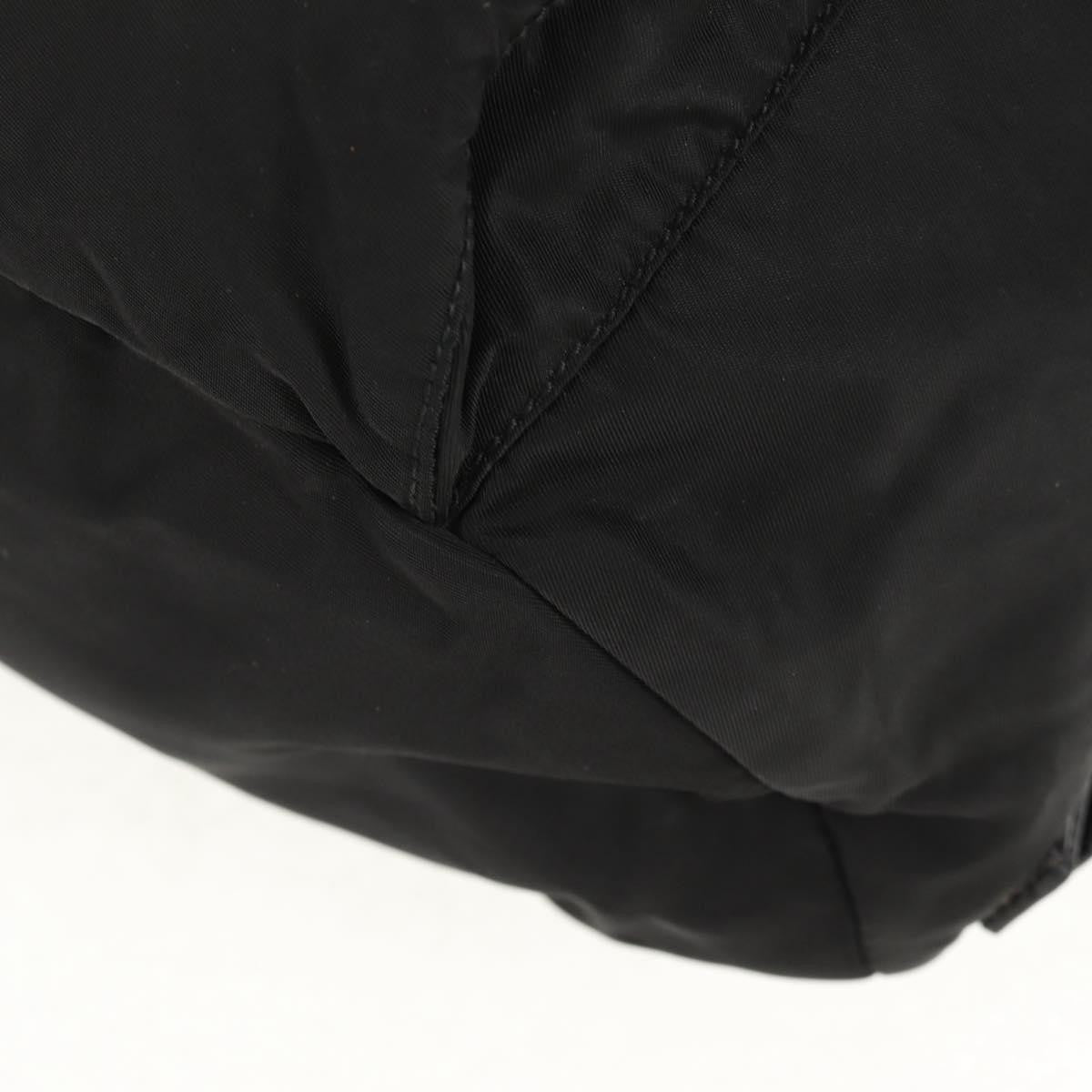Prada Front Pocket Tessuto, Black, Nylon, Backpack