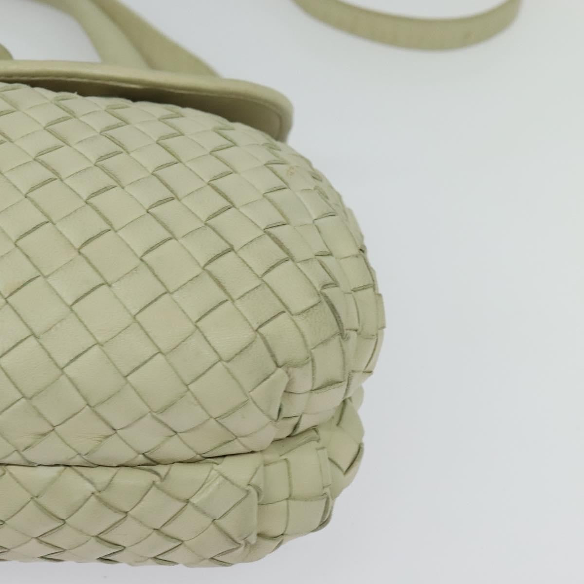Bottega Veneta Intrecciato Handbag Intrecciato, White, Leather, Handbag