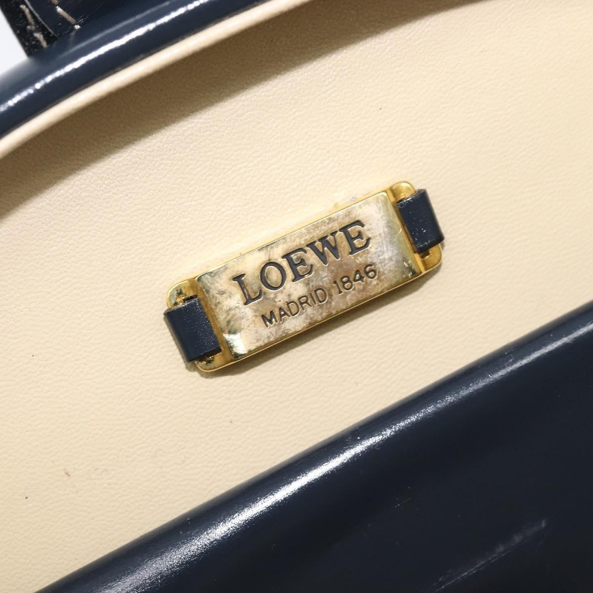 Loewe Vintage Leather, Navy, Leather, Shoulder Bag