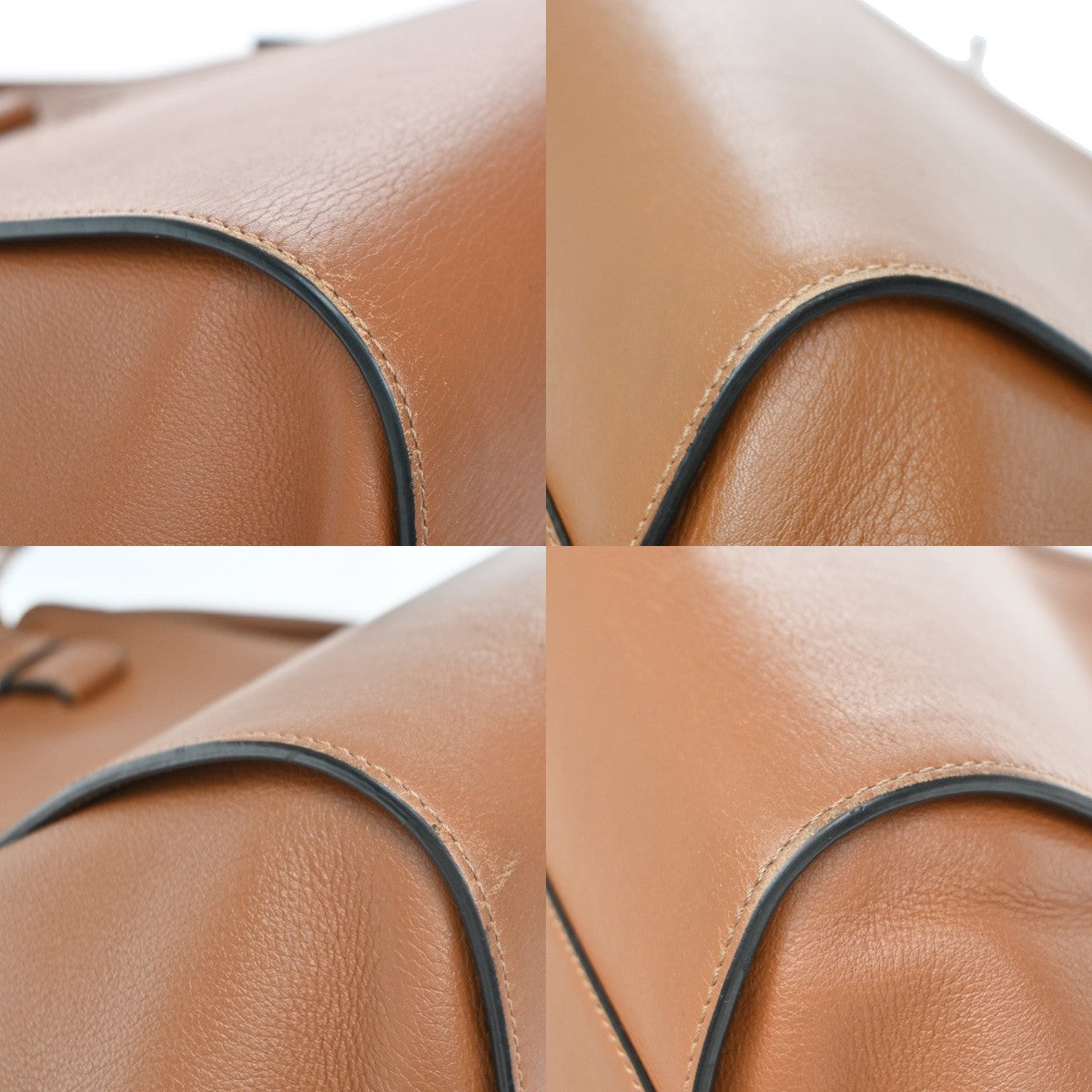 Loewe Hammock Leather, Brown, Leather, Handbag