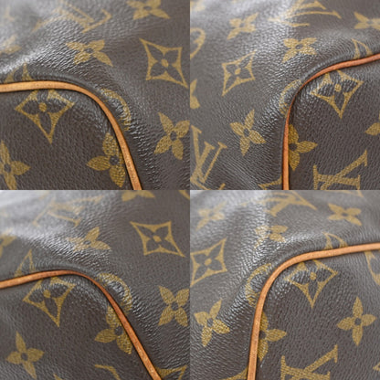 Louis Vuitton Speedy Monogram Canvas, Brown, Leather, Handbag