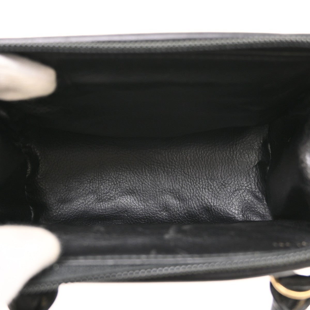 Fendi Convertible Boston Patent, Black, Leather, Handbag