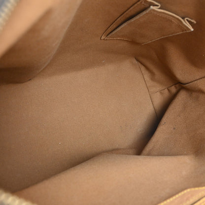 Louis Vuitton Cabas Mezzo Monogram Canvas, Brown, Canvas, Shoulder Bag