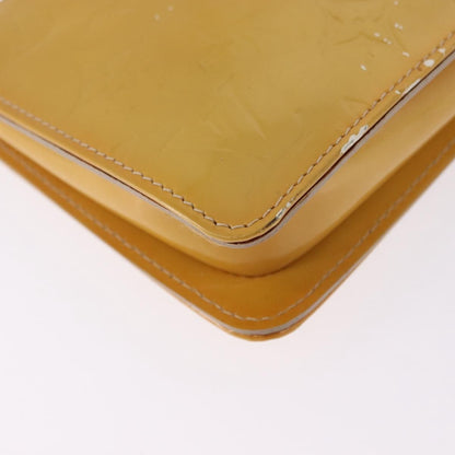 Louis Vuitton Lexington Pochette Monogram Vernis, Beige, Patent Leather, Clutch