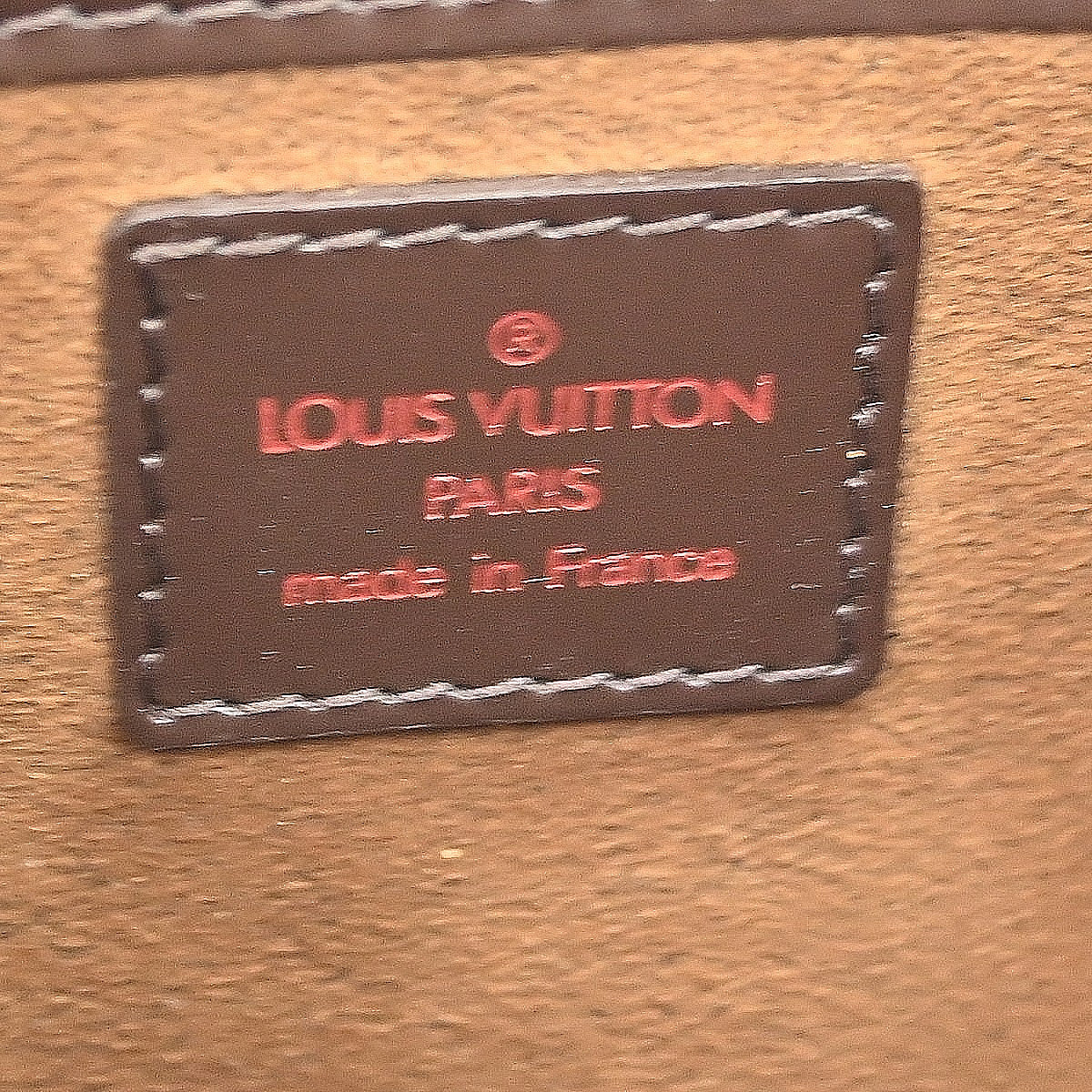 Louis Vuitton Pochette Saint Louis Damier, Brown, Canvas, Clutch