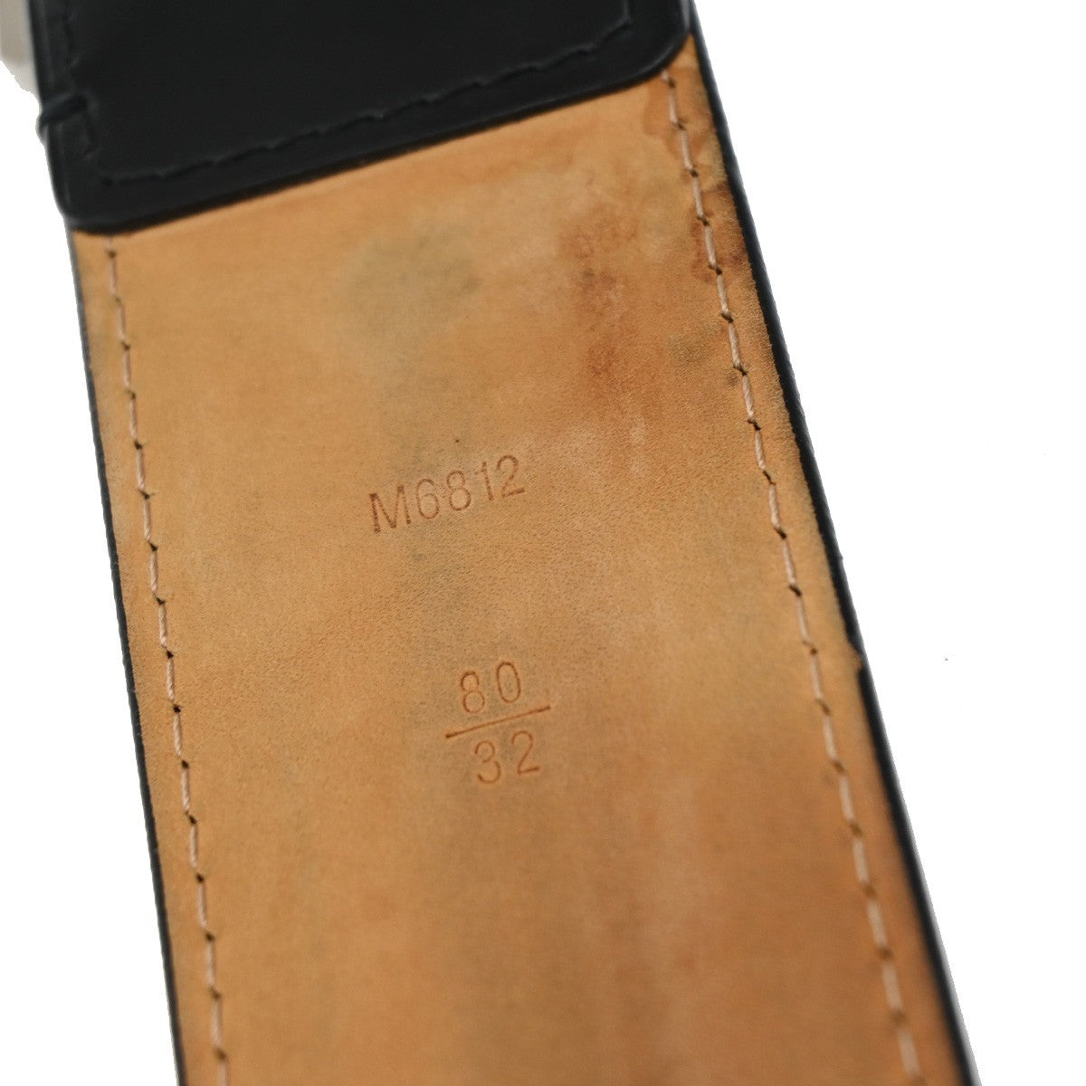 Louis Vuitton Travelling Requisites Belt Leather, Black, Leather, Belt