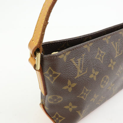 Louis Vuitton Trotteur Monogram Canvas, Brown, Canvas, Handbag