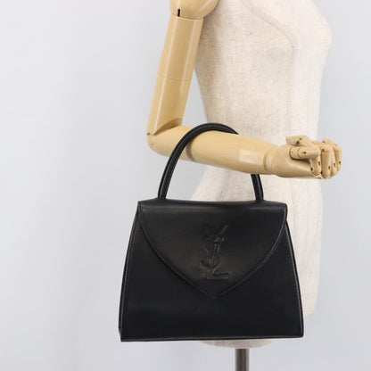 Saint Laurent Handbag Leather, Black, Leather, Handbag