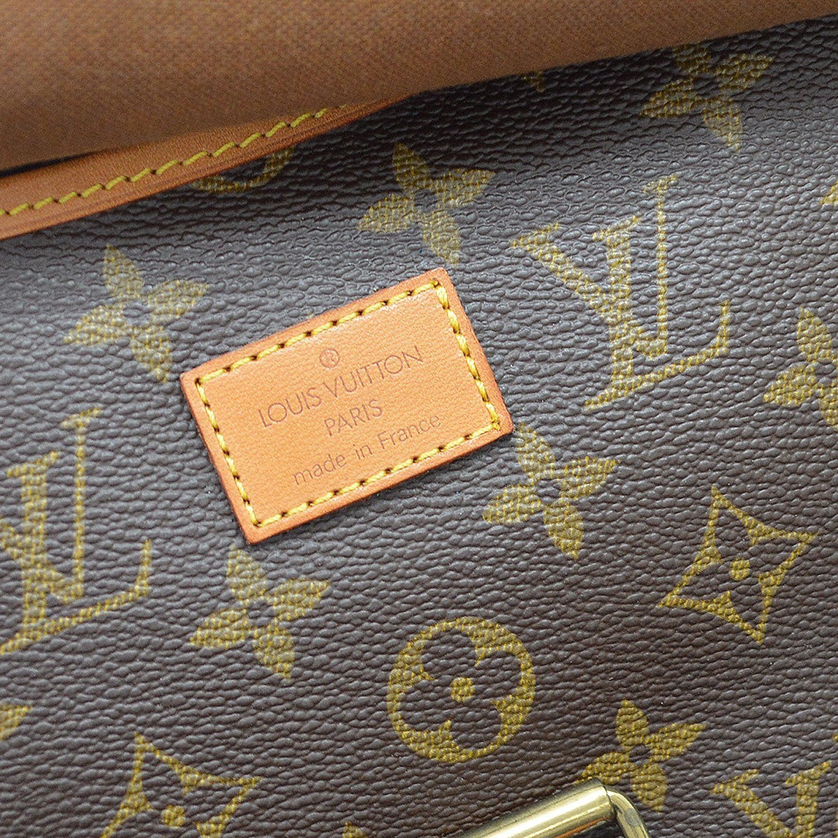 Louis Vuitton Saumur Monogram Canvas, Brown, Canvas, Shoulder Bag