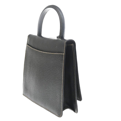 Loewe Barcelona Top Handle Leather, Black, Leather, Handbag