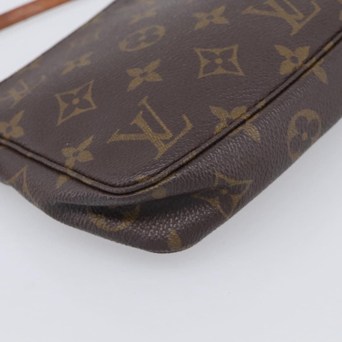Louis Vuitton Pochette Accessoires NM Monogram Canvas, Brown, Canvas, Clutch
