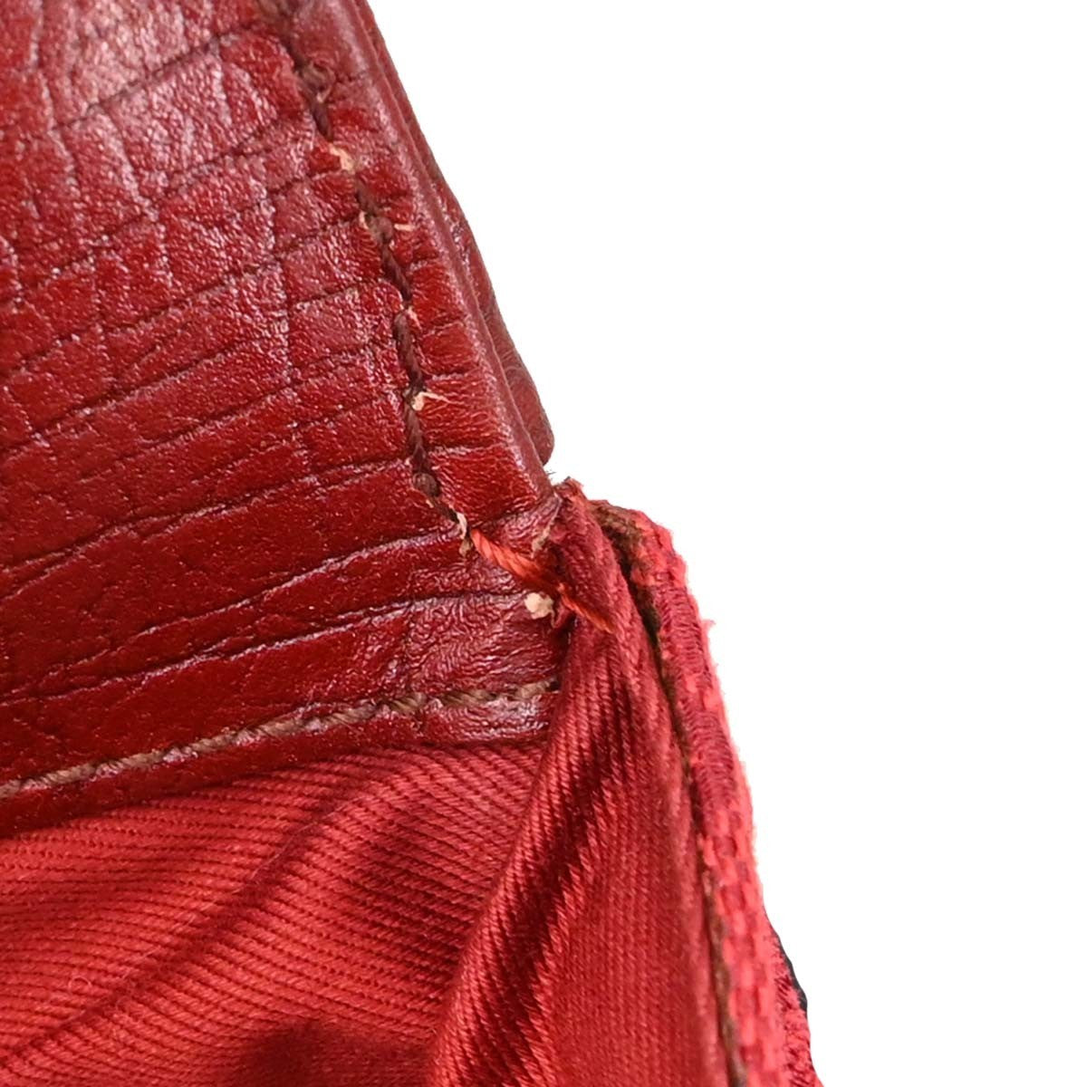 Gucci Horsebit Bracket GG Canvas, Red, Canvas, Tote Bag