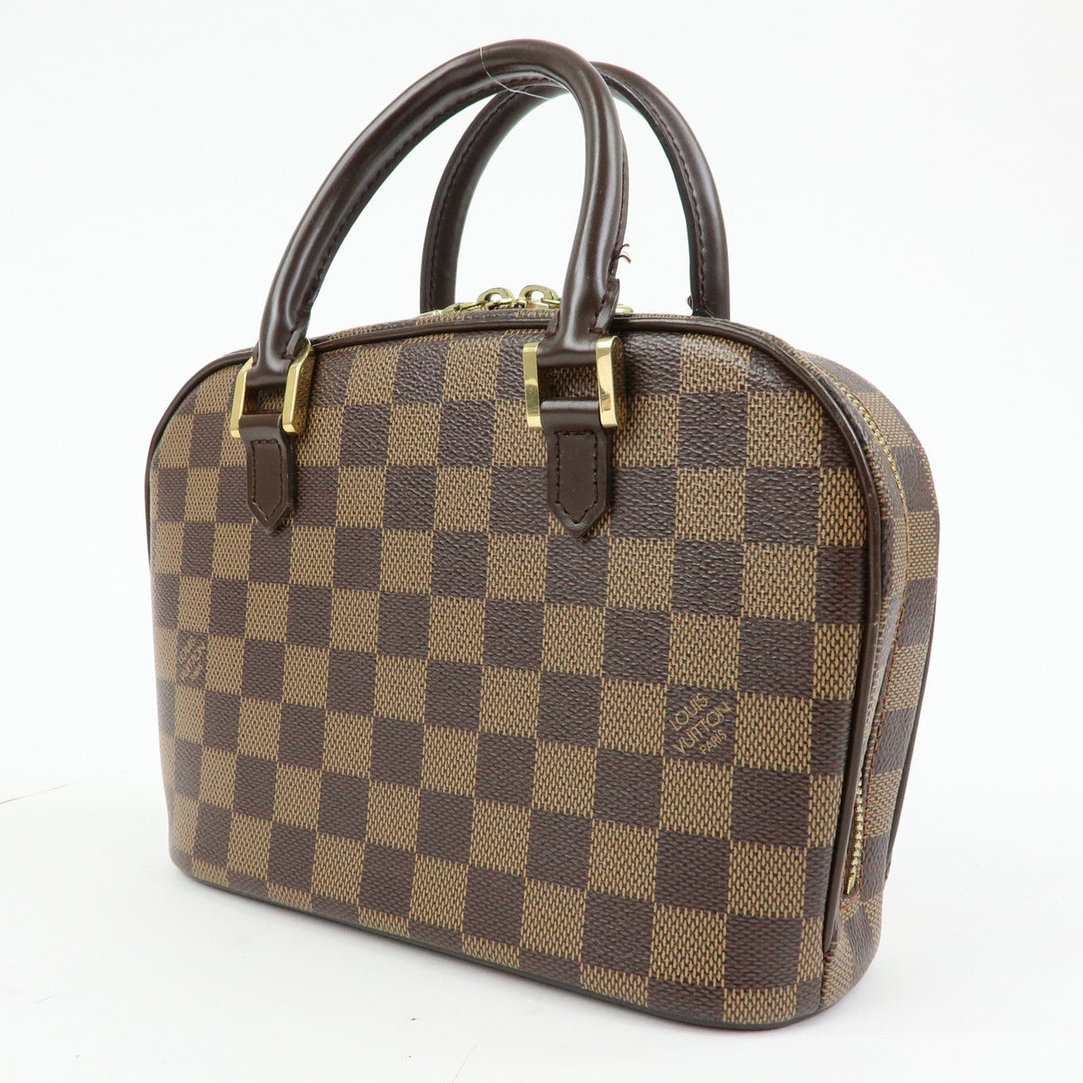 Louis Vuitton Sarria Damier, Brown, Canvas, Handbag