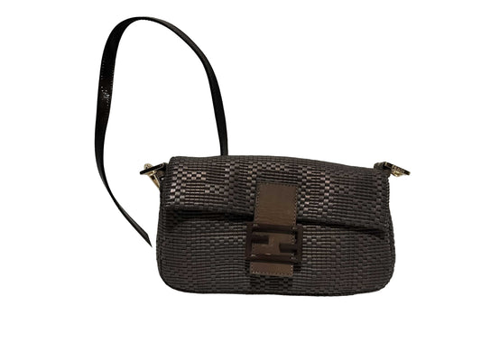 Fendi Baguette NM Bag Leather, MULTICOLOUR, LEATHER, Shoulder bag