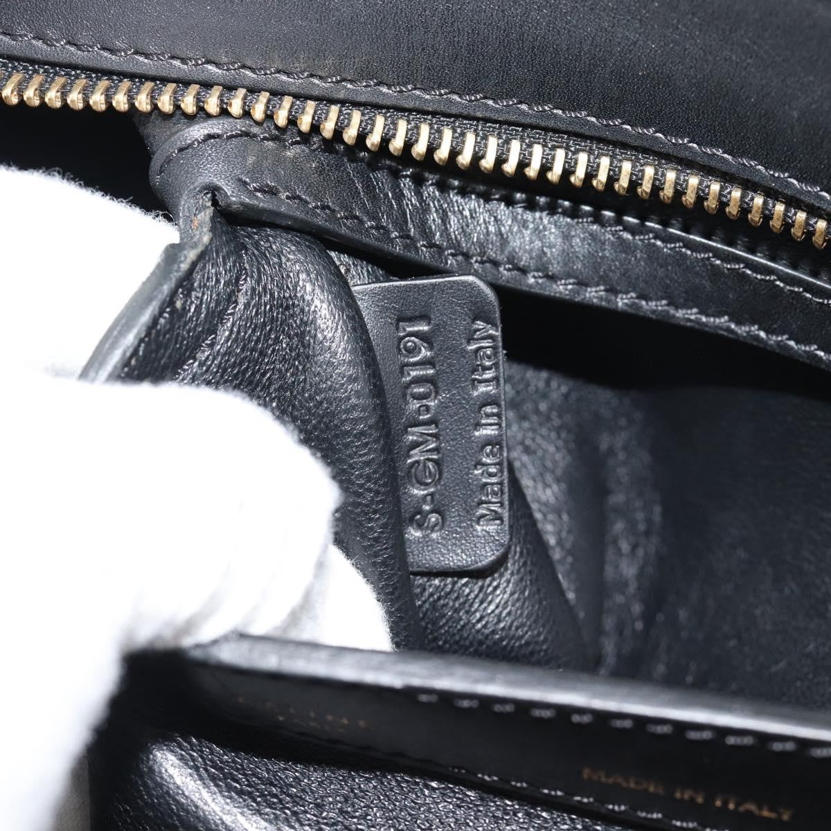 Celine Trapeze Leather with Suede, Blue, Leather, Handbag