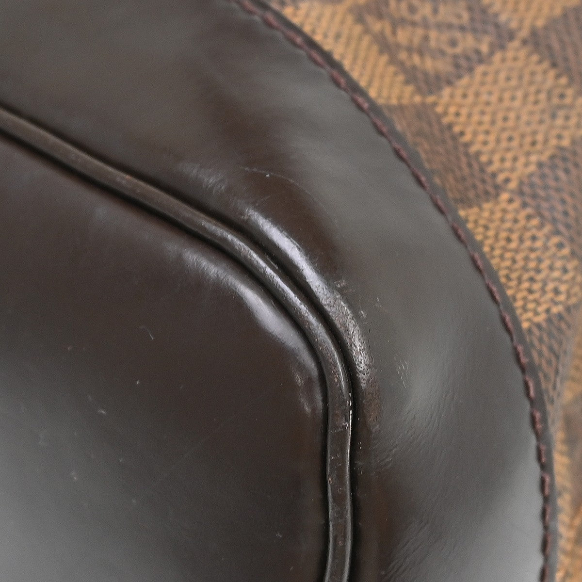 Louis Vuitton Soho Damier, Brown, Canvas, Backpack