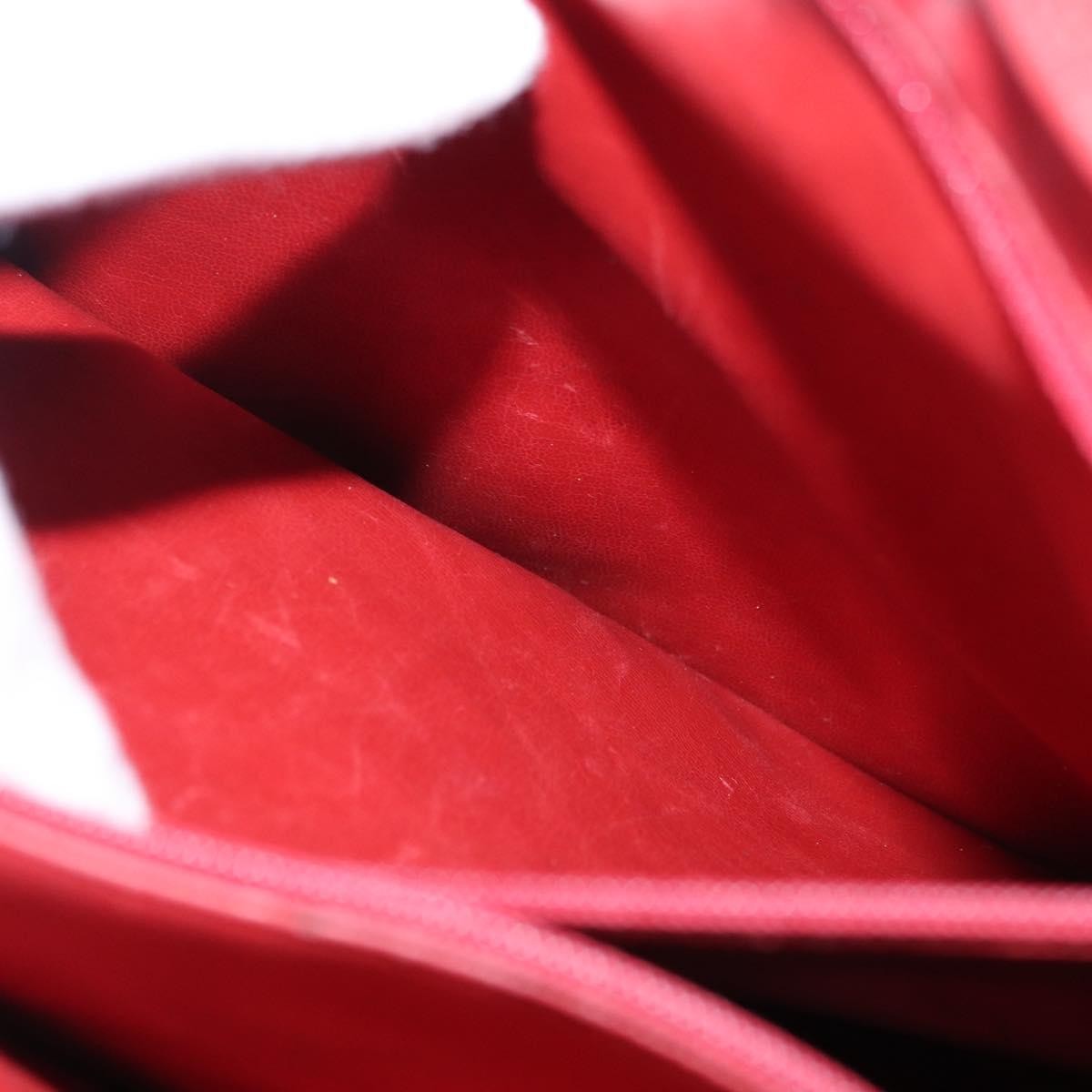 Chanel Vintage Metal CC Caviar, Red, Leather, Shoulder Bag