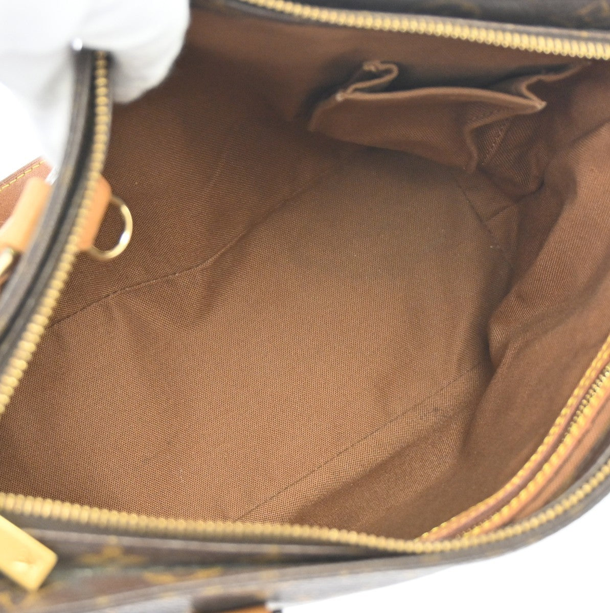 Louis Vuitton Cabas Piano Monogram Canvas, Brown, Canvas, Tote Bag