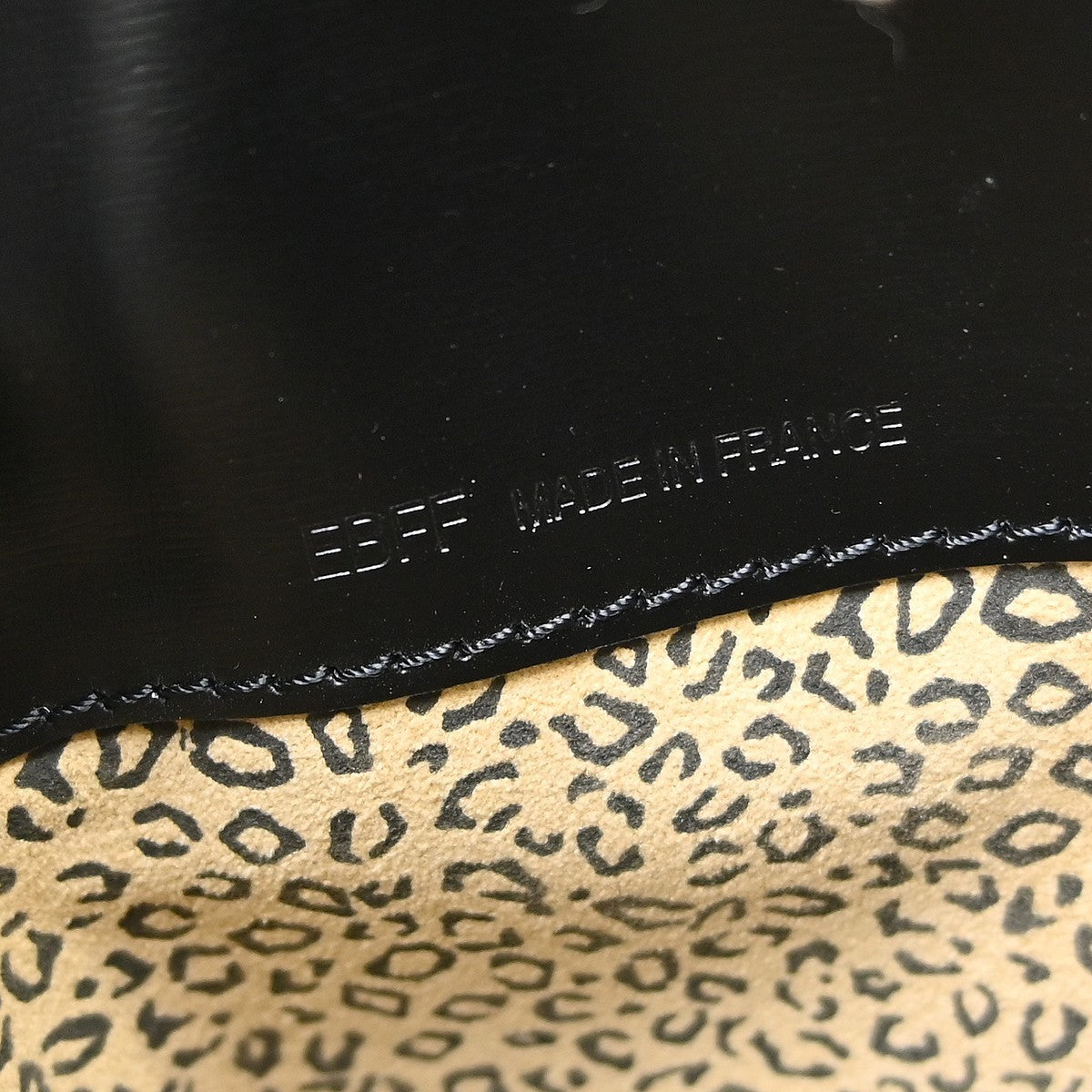 Cartier Panthère Leather, Black, Leather, Tote Bag