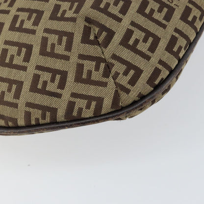 Fendi Mamma Baguette Zucca canvas, BROWN, CANVAS, Handbag