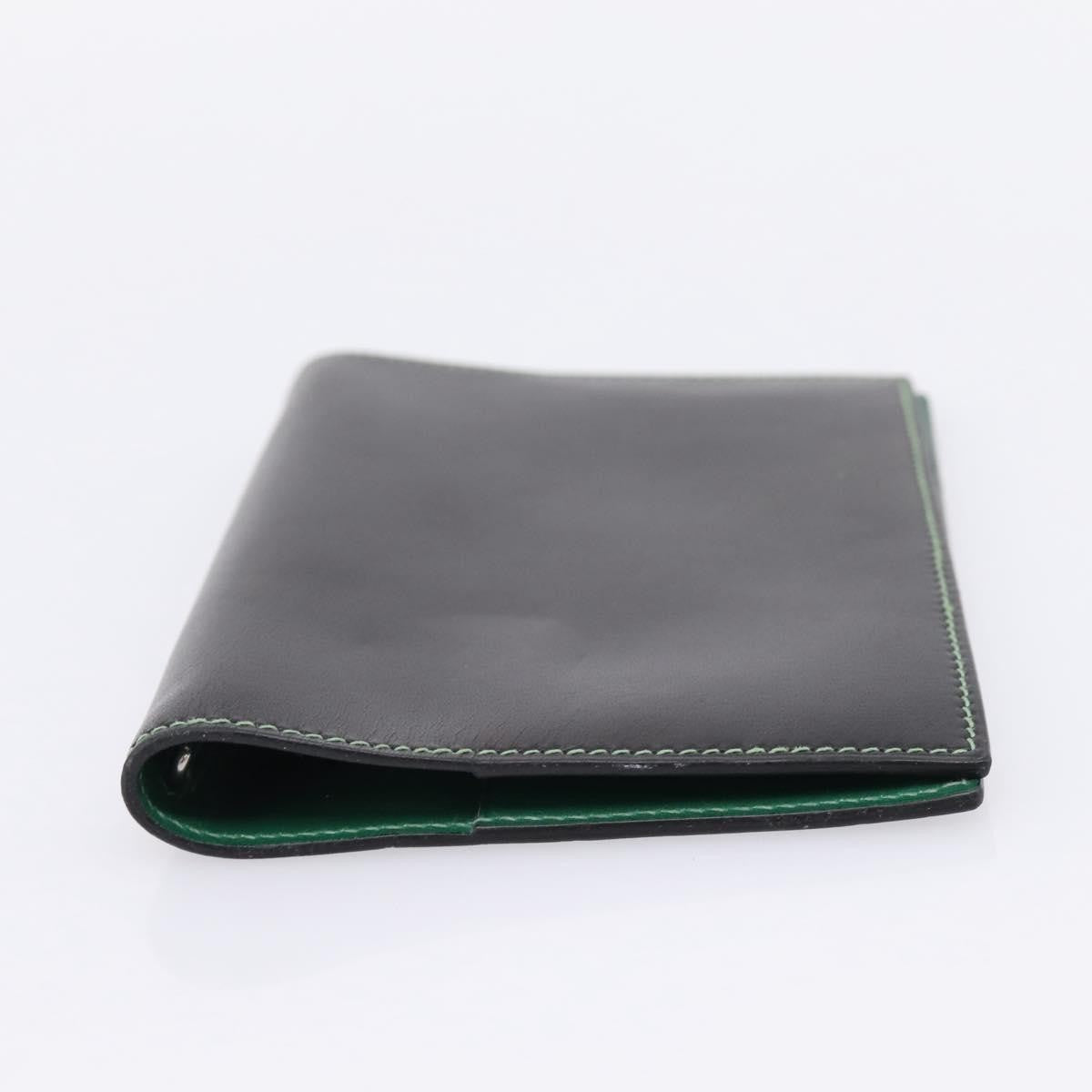 Hermes Simple Agenda Cover Leather, Black, Leather, Briefcase