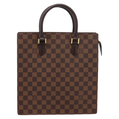 Louis Vuitton Venice Sac Plat Damier, Brown, Canvas, Tote Bag