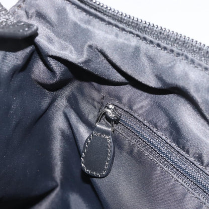Christian Dior Vintage Trotter Messenger Diorissimo Canvas, Black, Canvas, Shoulder Bag