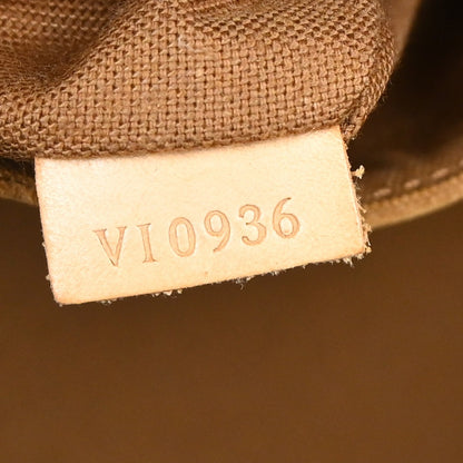 Louis Vuitton Alma Monogram Canvas, Brown, Canvas, Handbag