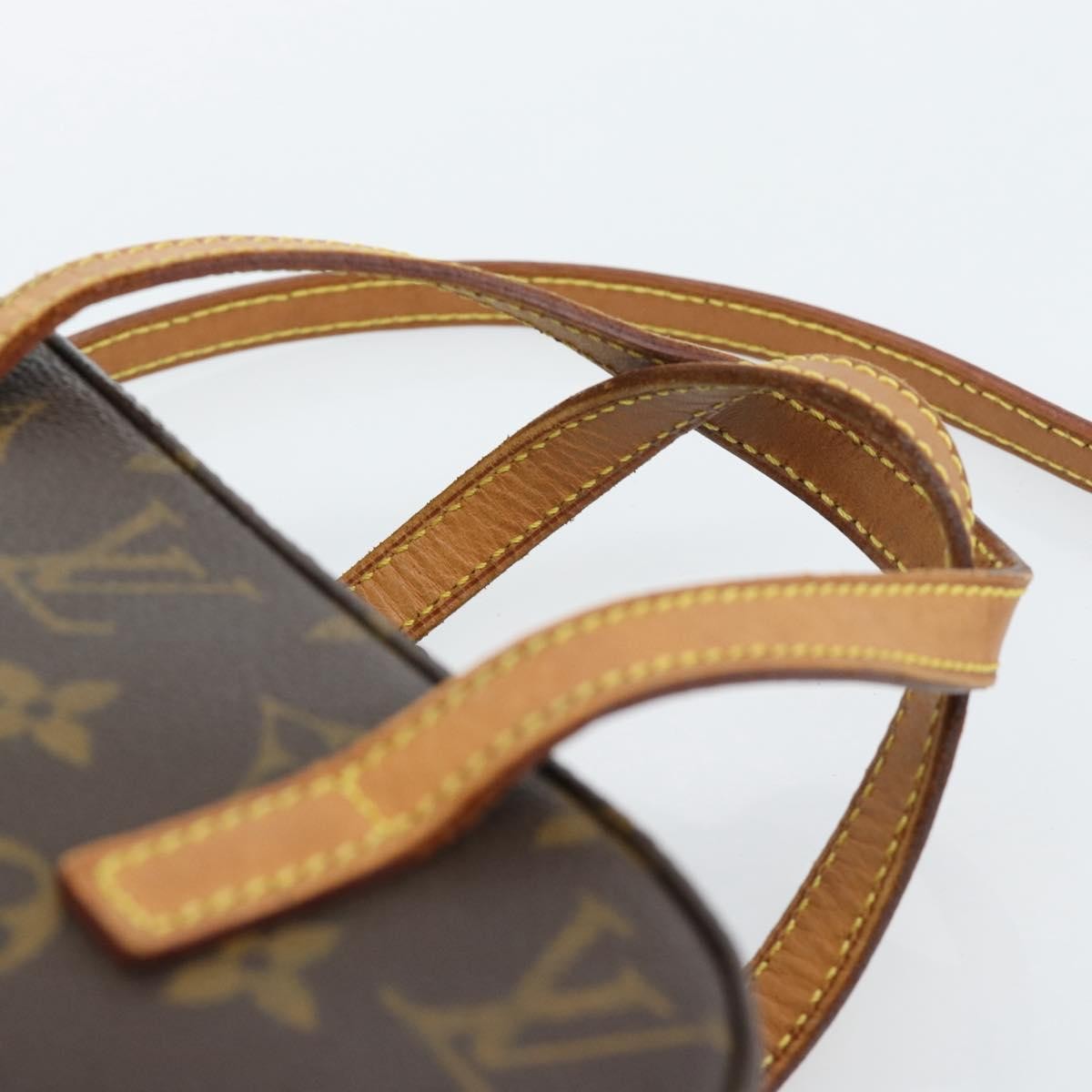 Louis Vuitton Spontini Monogram Canvas, Brown, Canvas, Handbag