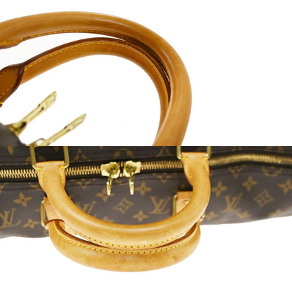 Louis Vuitton Keepall Monogram, Brown, Canvas, Travel Bag