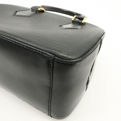 Louis Vuitton Sablons Epi Leather, Black, Leather, Handbag