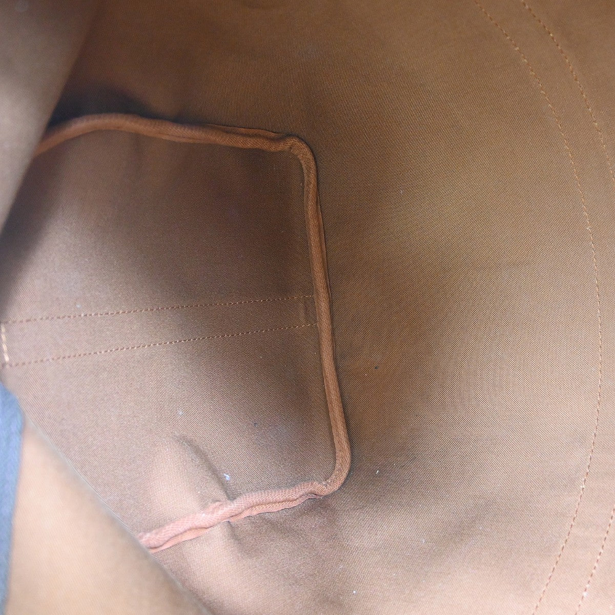 Louis Vuitton Keepall Monogram, Brown, Canvas, Travel Bag
