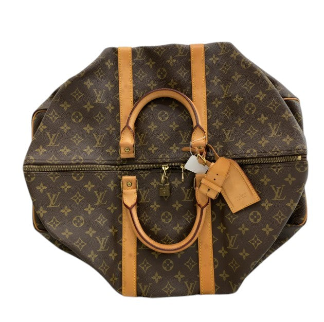 Louis Vuitton Keepall Bag Monogram Canvas, Brown, Canvas, Travel Bag