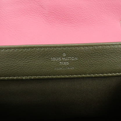 Louis Vuitton Lockme II Leather, Pink, Leather, Shoulder Bag