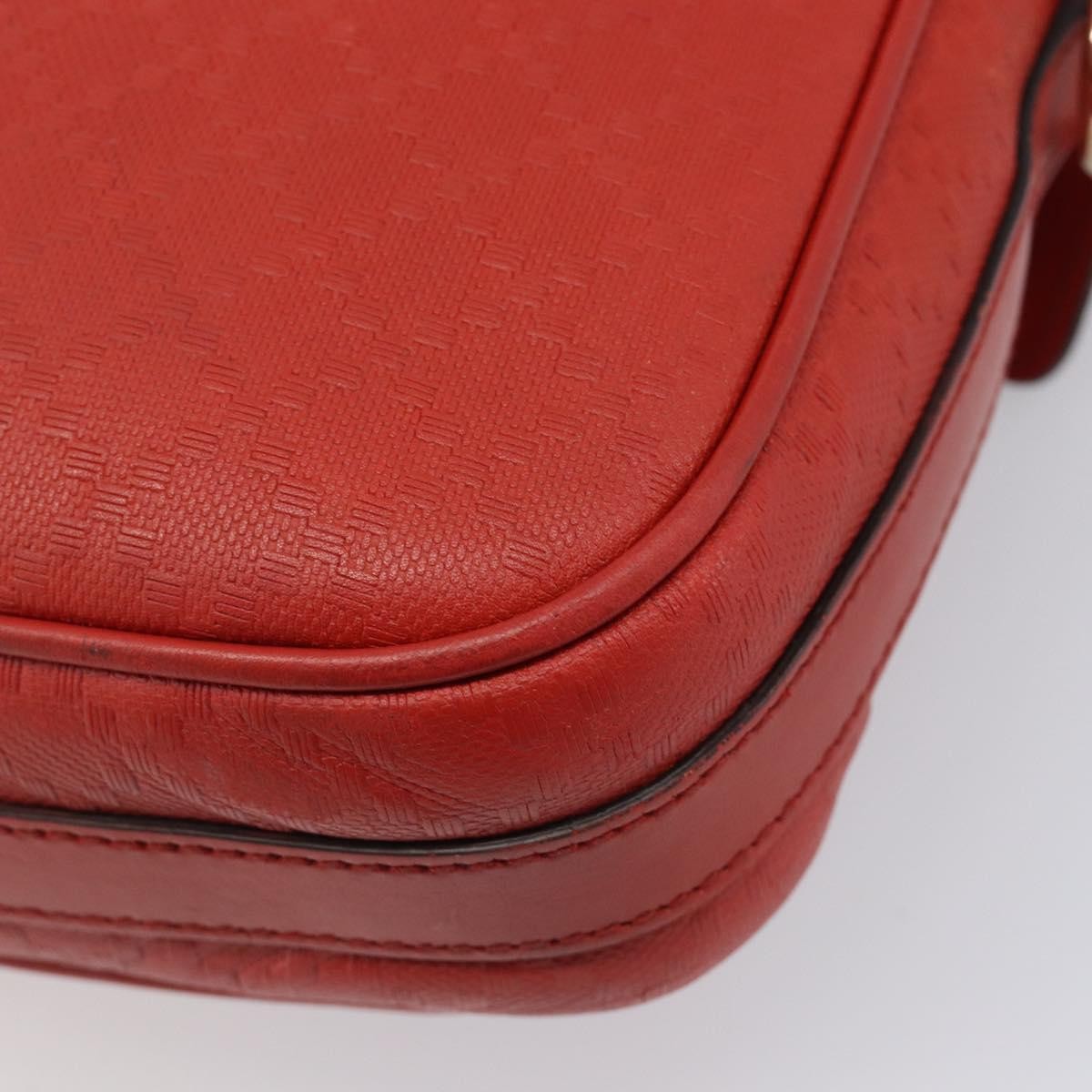 Gucci Bright Convertible Diamante Leather, Red, Leather, Briefcase