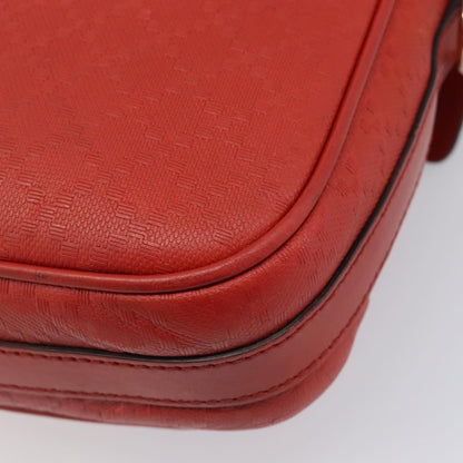 Gucci Bright Convertible Diamante Leather, Red, Leather, Briefcase