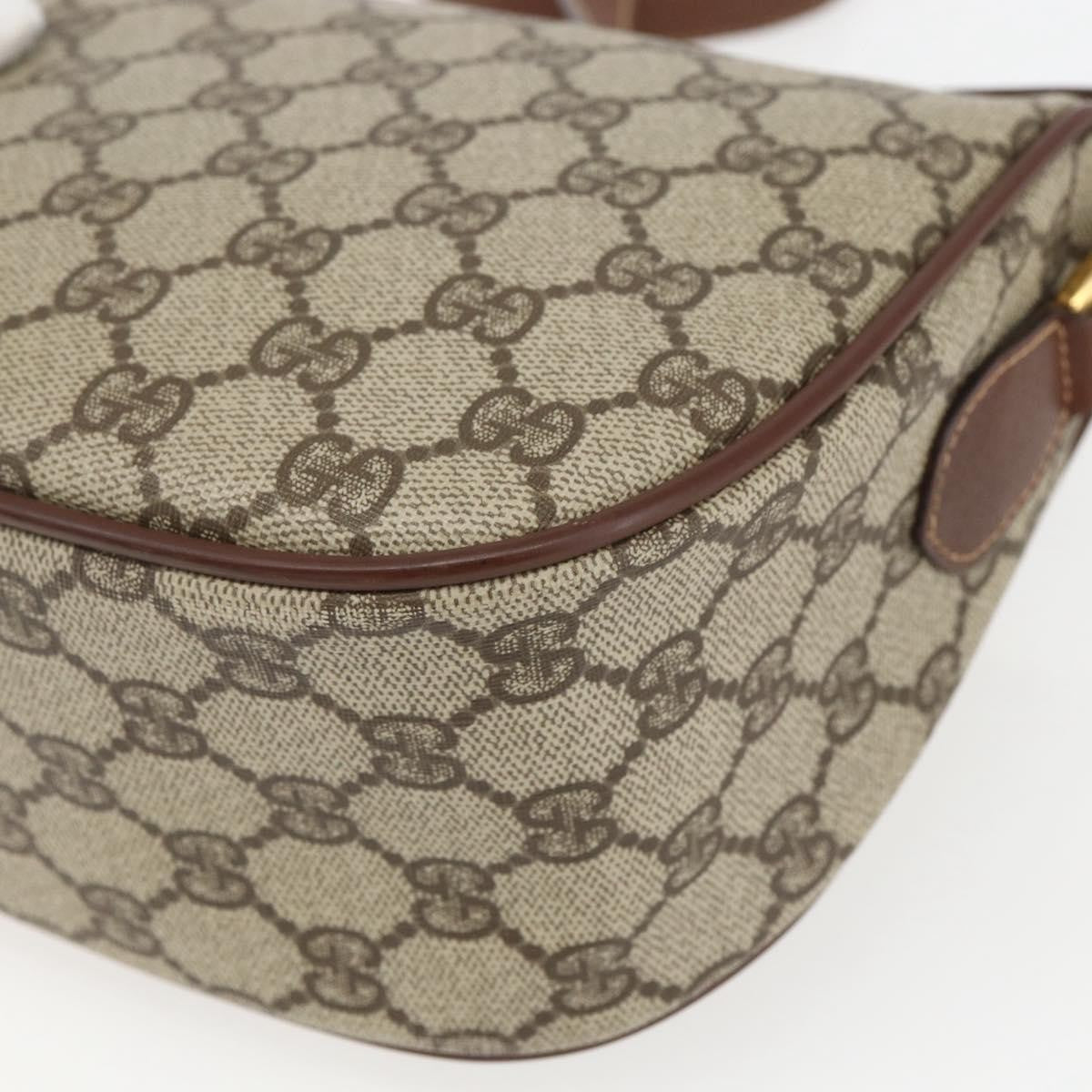 Gucci Vintage Web GG Coated Canvas, Beige, Canvas, Crossbody Bag