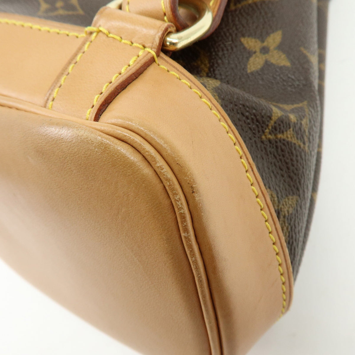 Louis Vuitton Vintage Montsouris Monogram Canvas, Brown, Canvas, Backpack