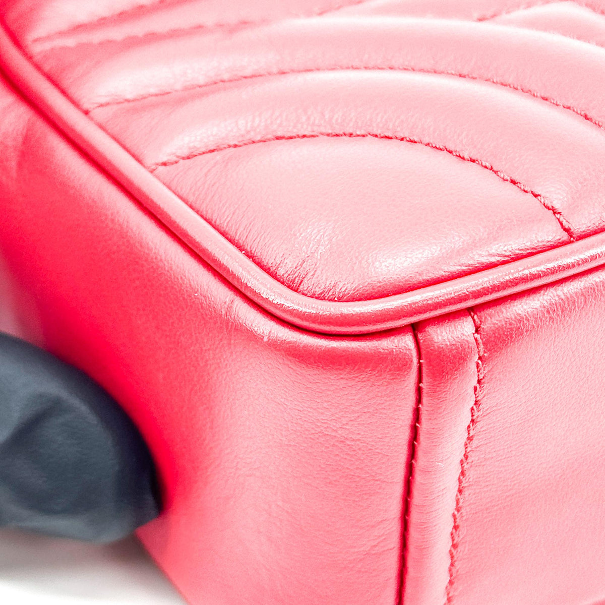 Prada Camera Diagramme Quilted Leather, Red, Leather, Handbag