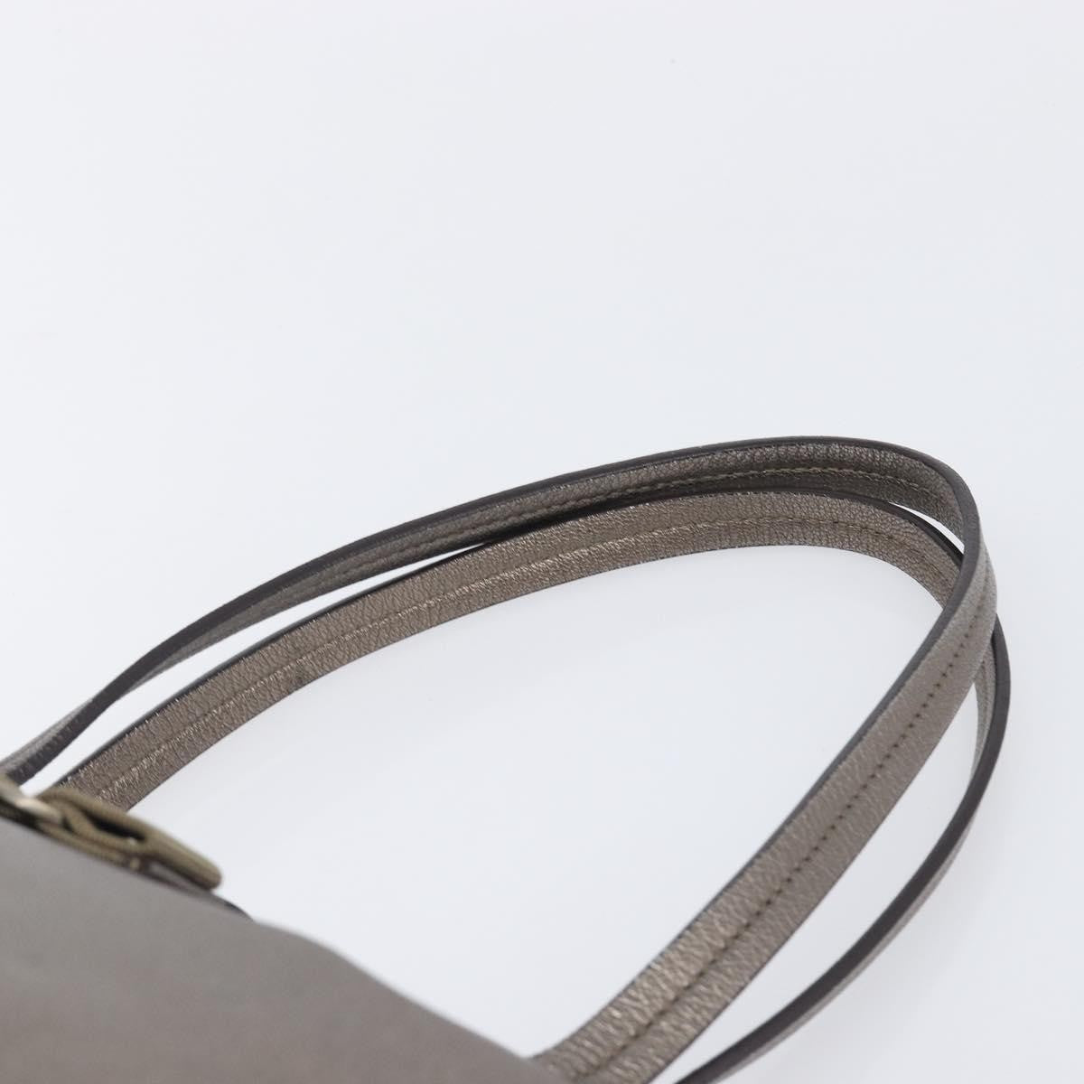 Salvatore Ferragamo Vala tote Leather, Silver, Leather, Tote Bag