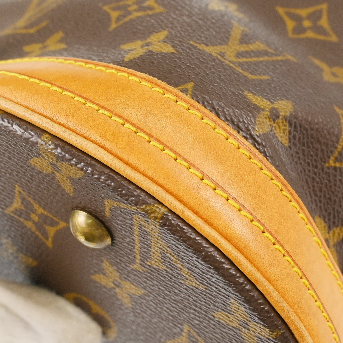 Louis Vuitton Bucket Monogram Canvas, Brown, Canvas, Tote Bag