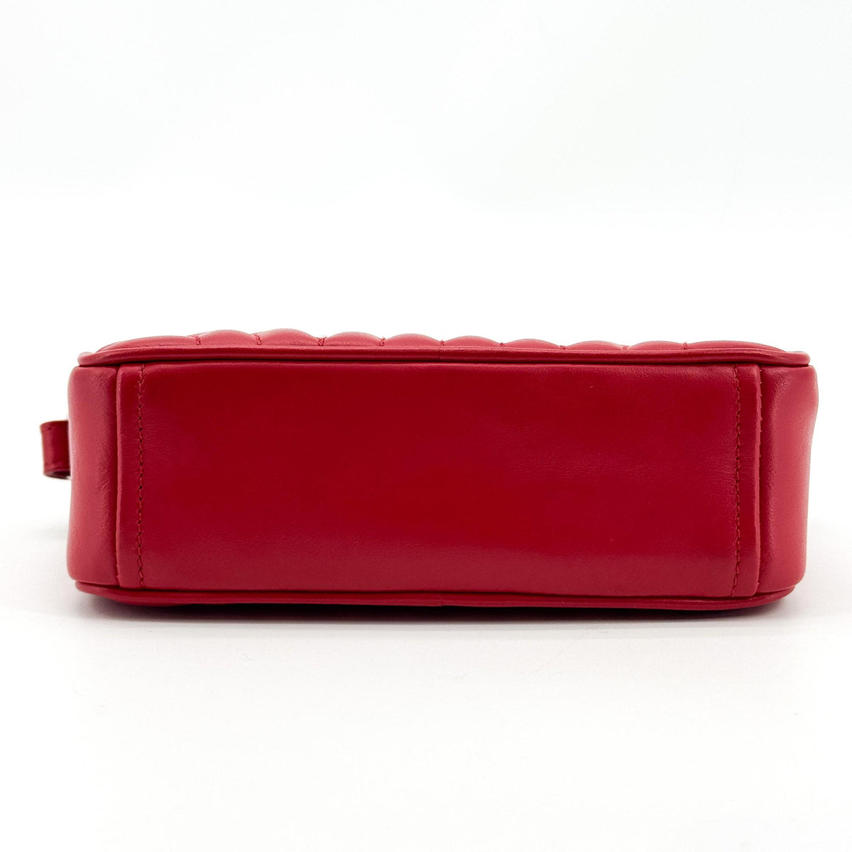 Prada Camera Diagramme Quilted Leather, Red, Leather, Handbag
