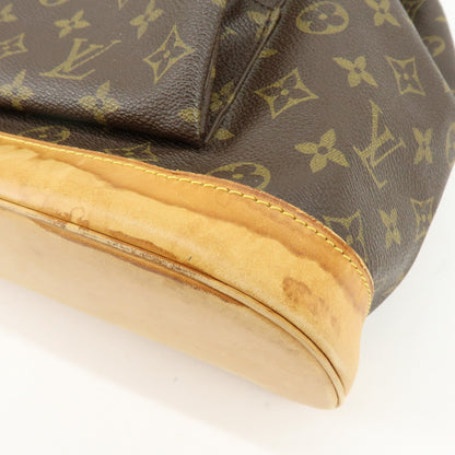 Louis Vuitton Vintage Montsouris Monogram Canvas, Brown, Canvas, Backpack