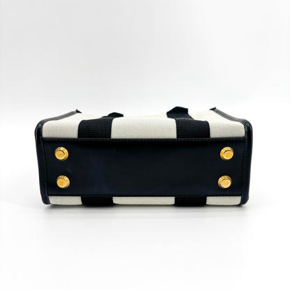 Balenciaga Hardware Canvas, Black, Canvas, Tote Bag