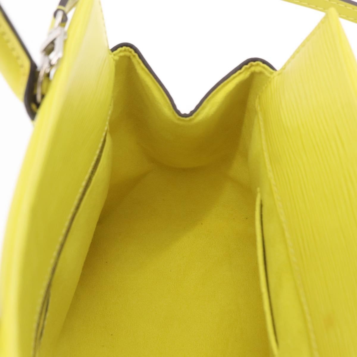 Louis Vuitton Marly Epi Leather, Yellow, Leather, Handbag