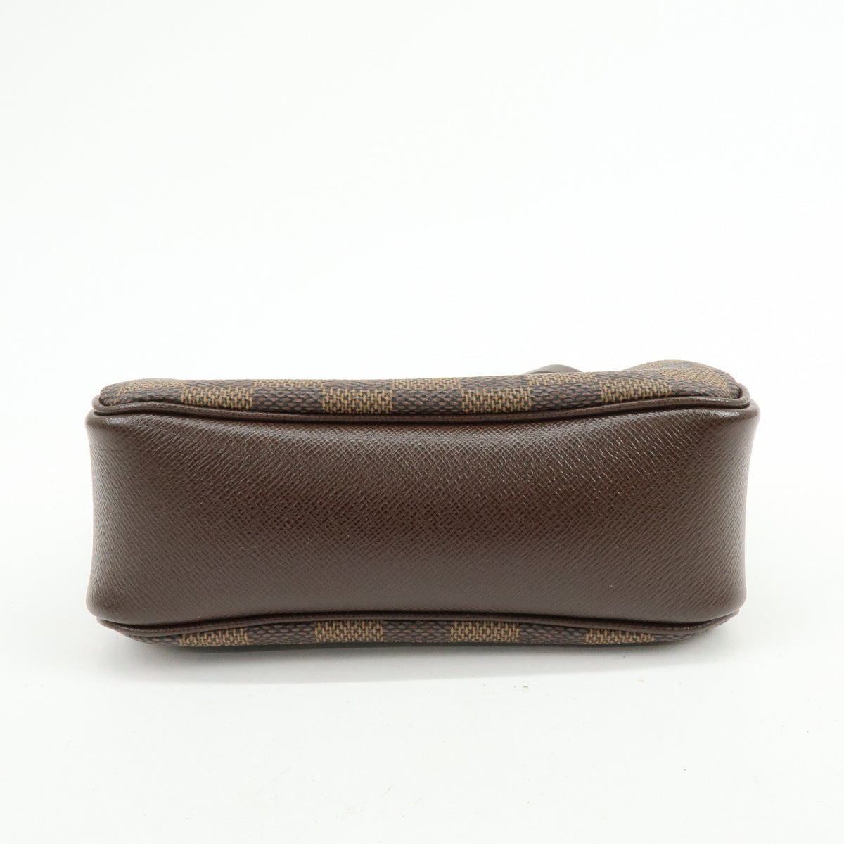Louis Vuitton Trousse Make Up Damier, Brown, Canvas, Clutch