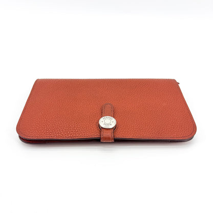 Hermes Dogon Duo Combined Leather, Brown, Leather, Wallet