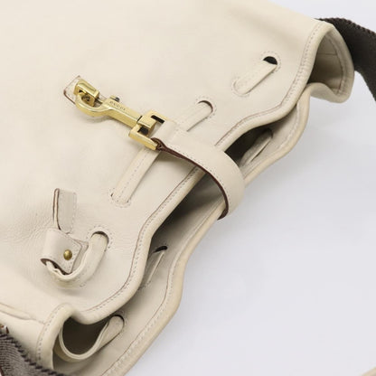 Gucci Shoulder Leather, Beige, Leather, Shoulder Bag